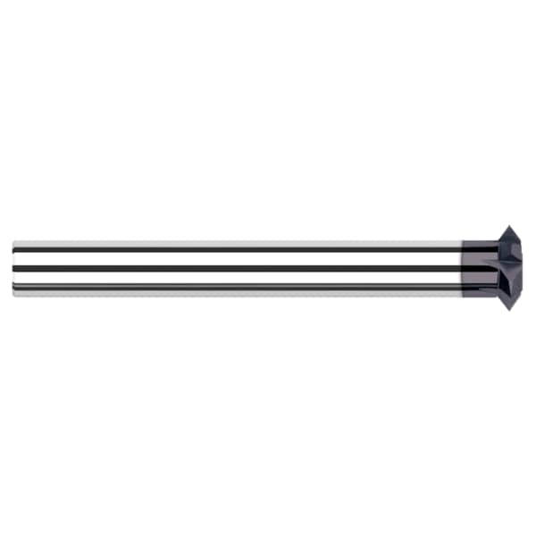 Double Angle Shank Cutter - Pointed, 0.2500" (1/4)